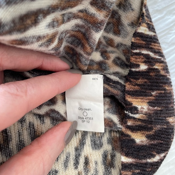 JCrew leopard wool sweater | S - Picture 7 of 7